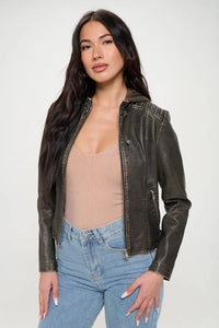 Reese Saint-Clair — Coalition LA Zip Up Hooded Jacket