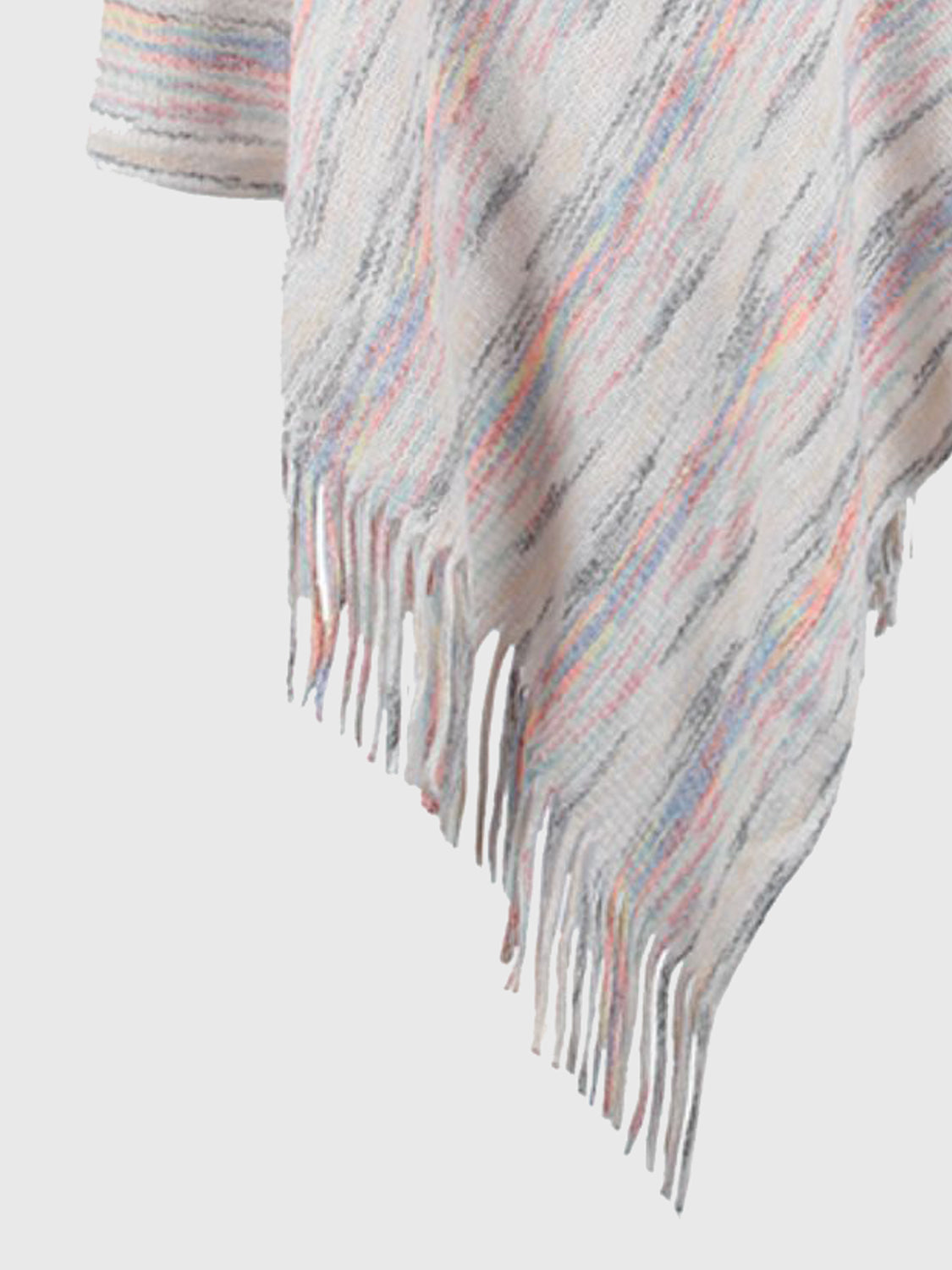 Lior Versailles — Fringe Hem Hooded Poncho, alternate view 16