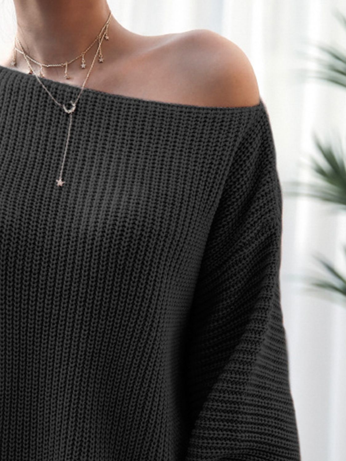 Noa Delacroix — Rib-Knit Mini Sweater Dress, alternate view 12