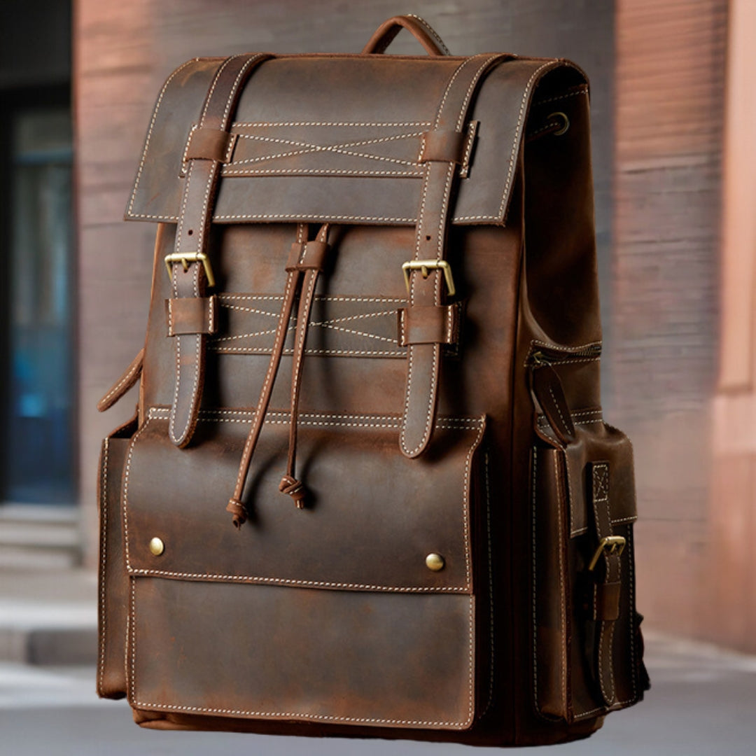 Adam™ — Stylish Handmade Leather Bag, alternate view 4