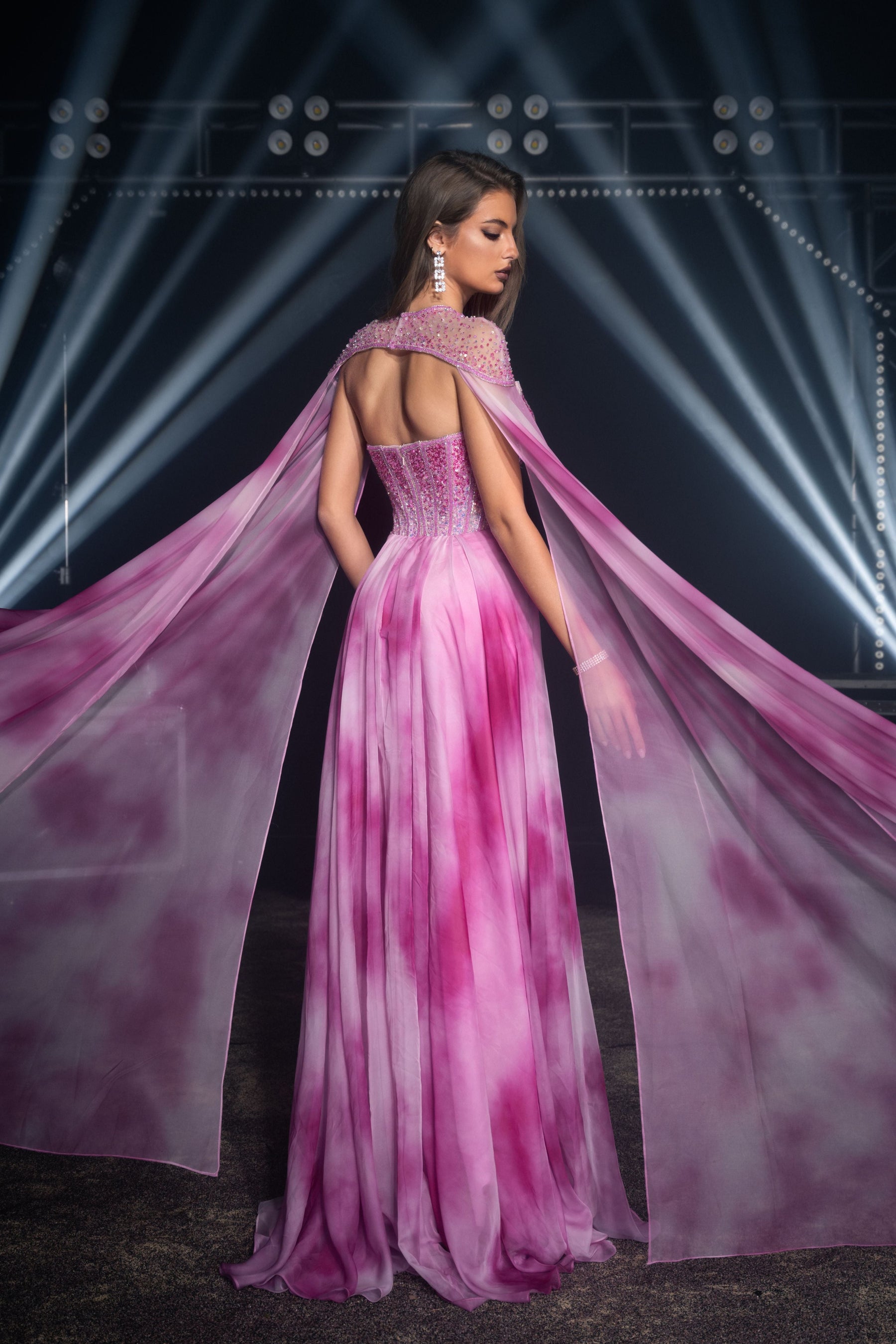 Marceline Laurent — Evening Gown : Style HM223, alternate view 2