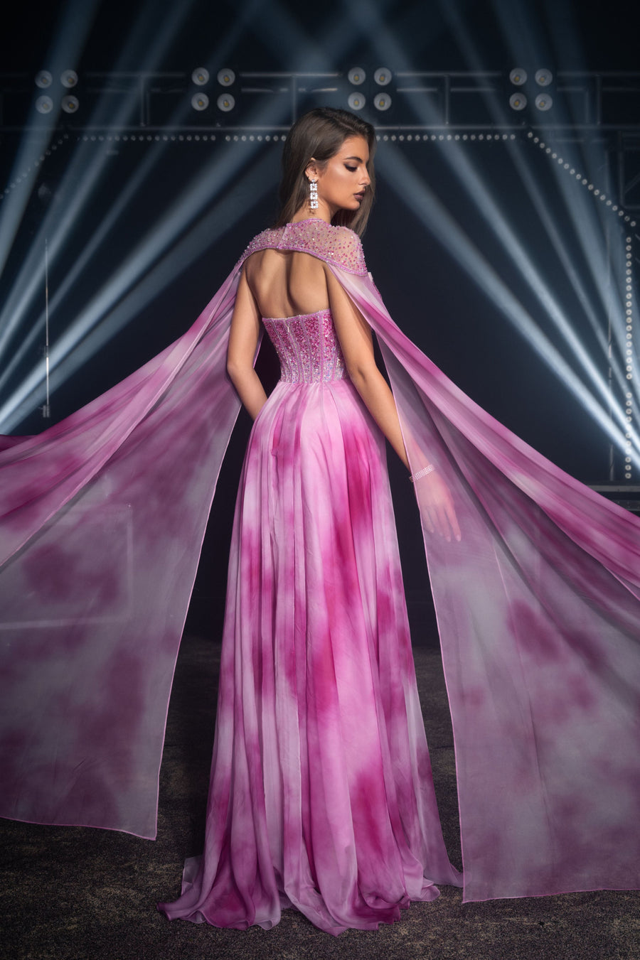 Marceline Laurent — Evening Gown : Style HM223, alternate view 2