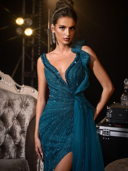 Evening Gown: Style HM148 - Opulent Empire