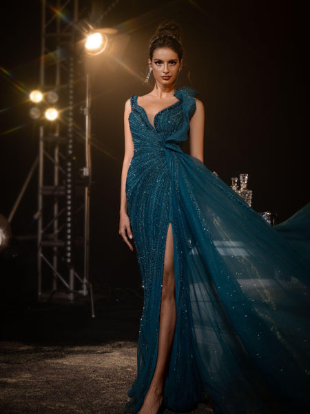 Evening Gown: Style HM148 - Opulent Empire