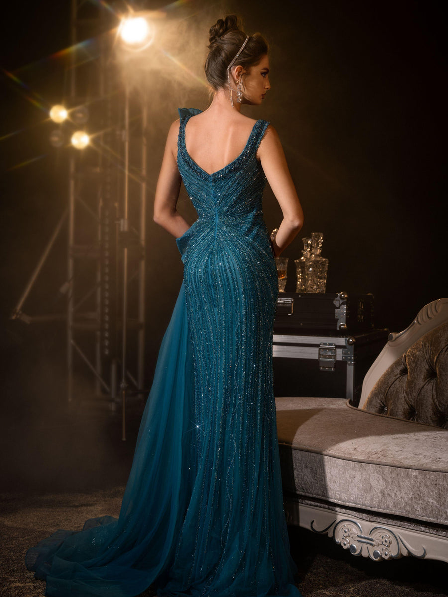 Evening Gown: Style HM148 - Opulent Empire