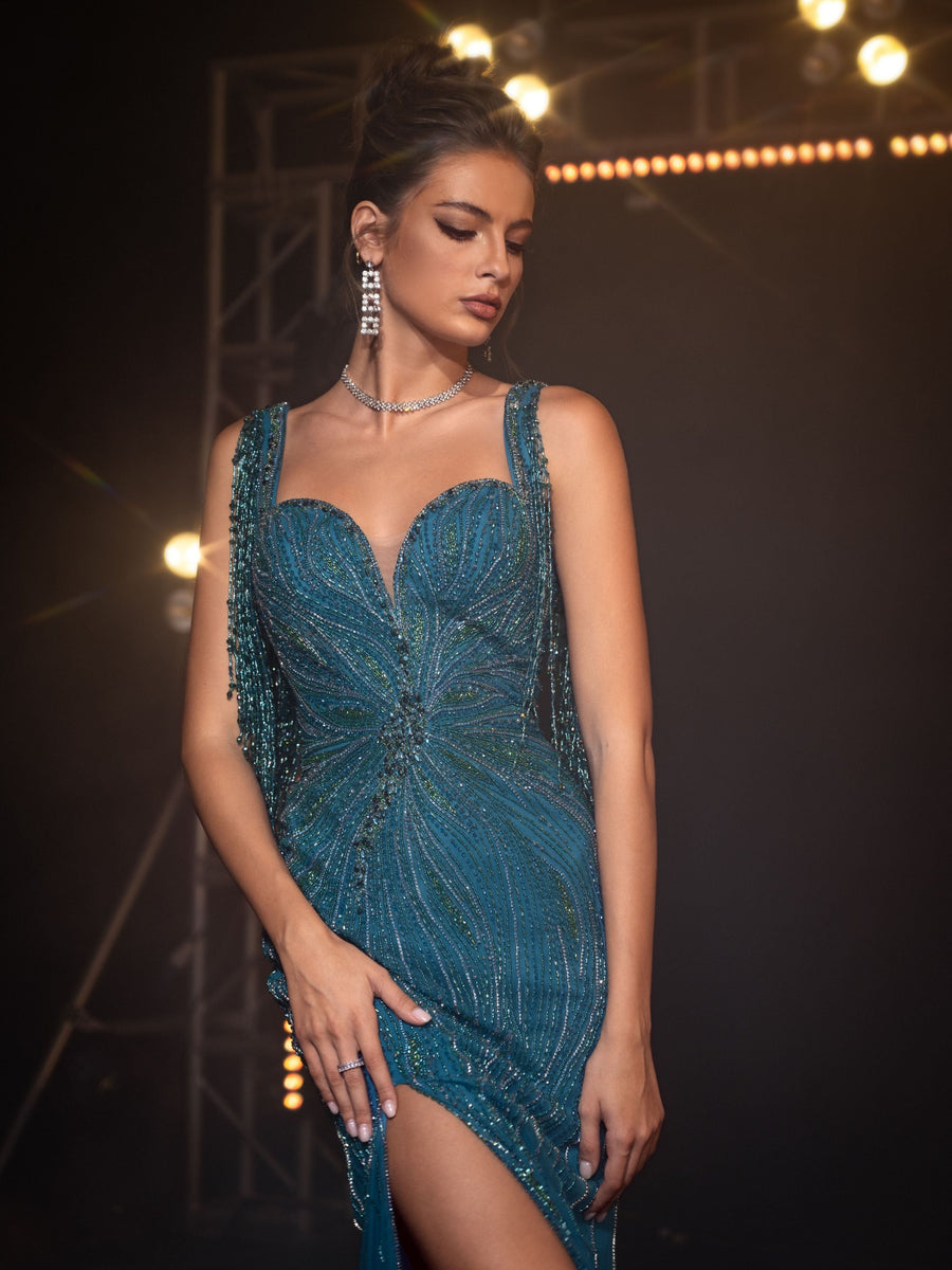 Evening Gown: Style HM152 - Opulent Empire