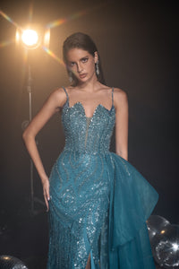 Lucienne Montclair — Formal Evening Gown, alternate view 7