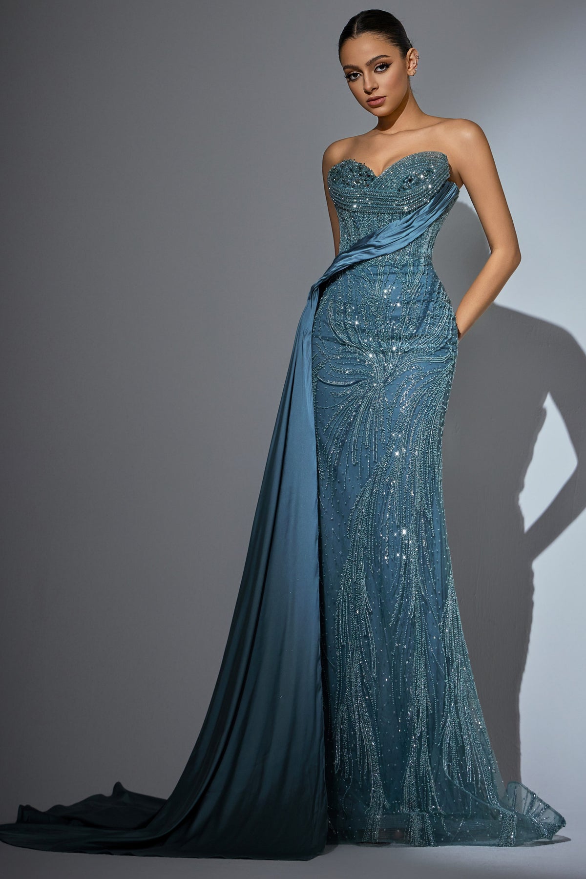 Magnolia — Formal Evening Gown, alternate view 7