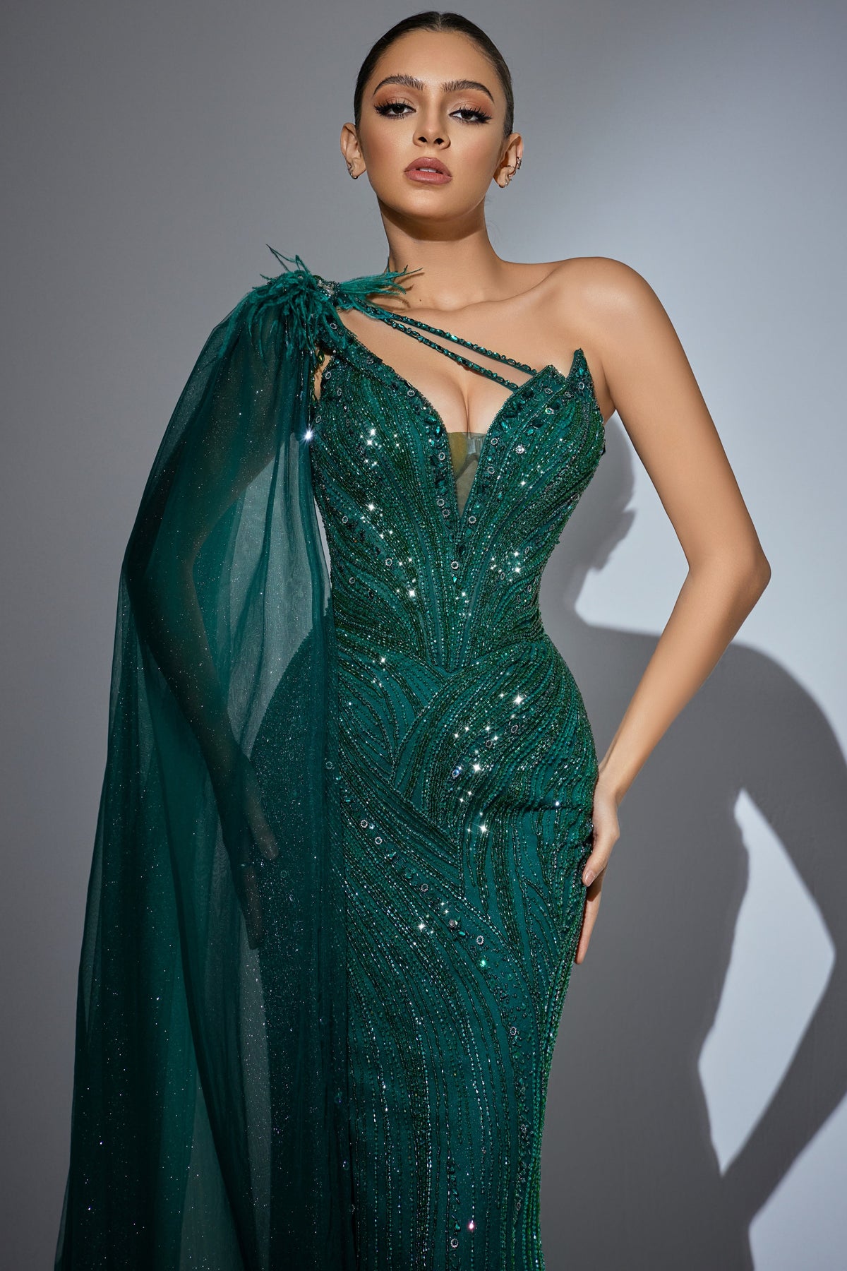 Lucienne — Formal Evening Gown, alternate view 3