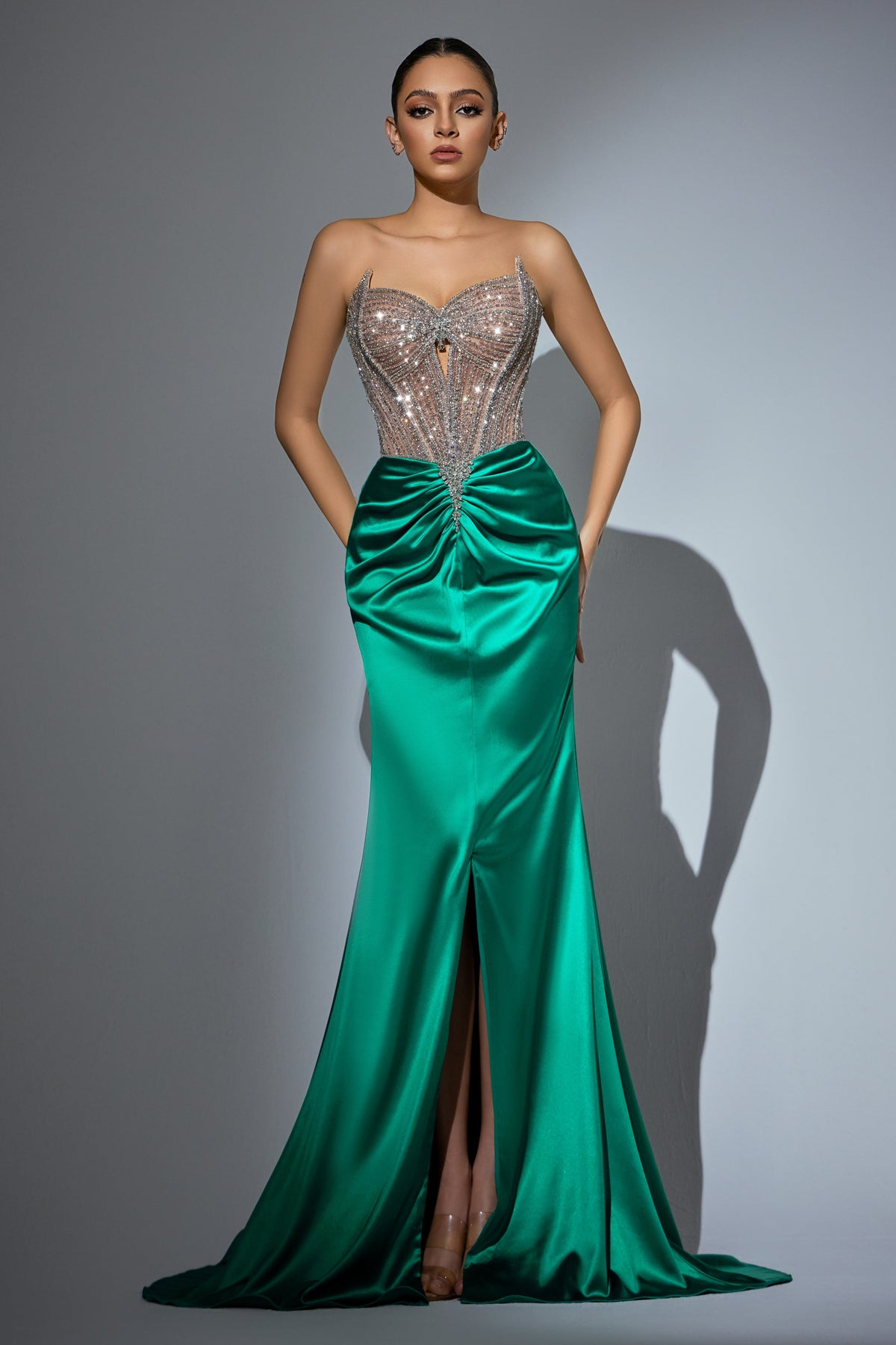 Honorine — Formal Evening Gown, alternate view 7