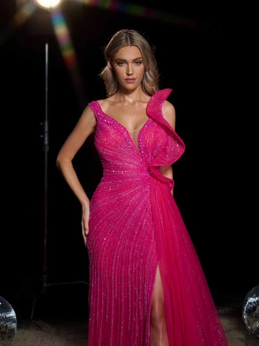 Evening Gown: Style HM148 - Opulent Empire