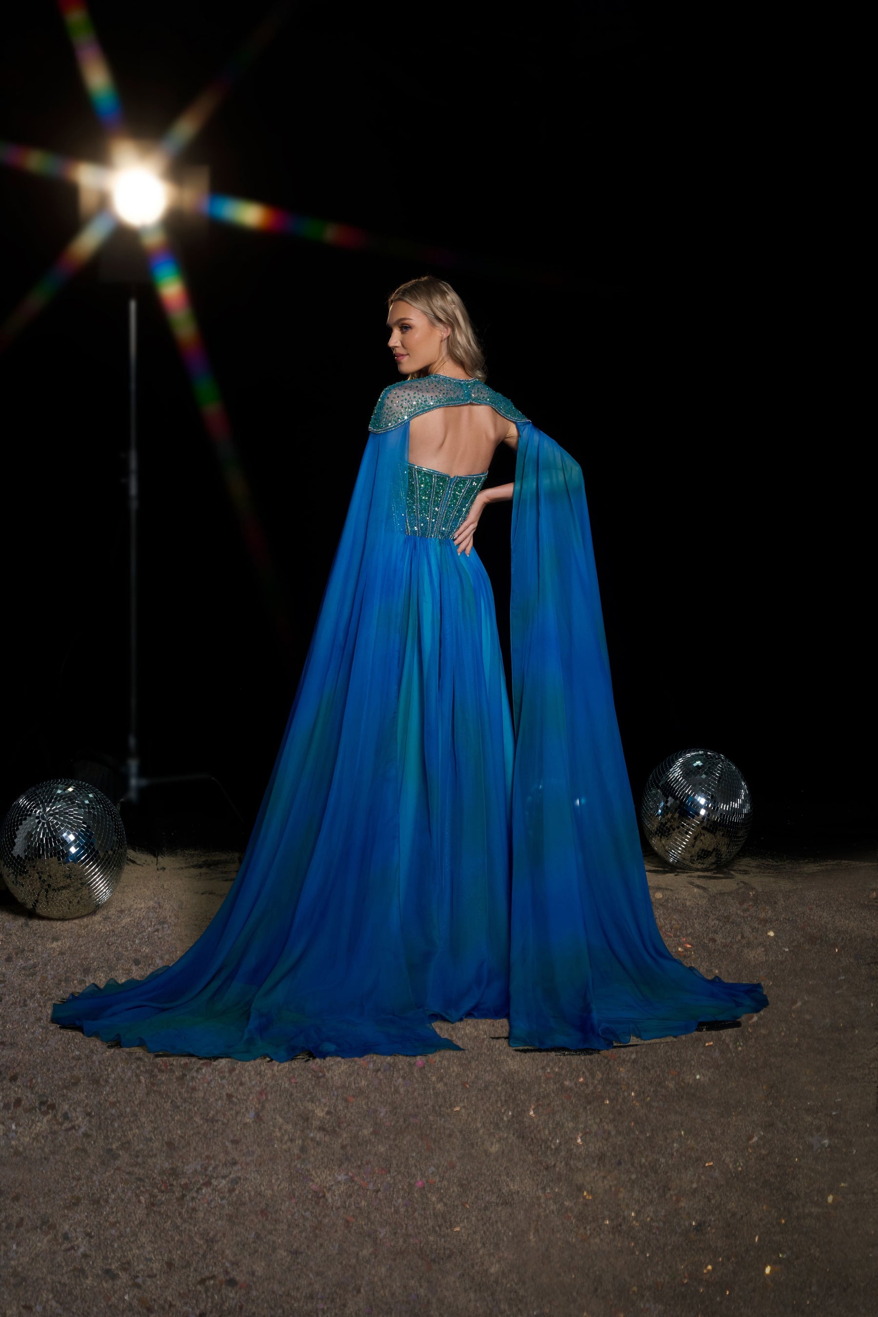 Marceline Laurent — Evening Gown : Style HM223, alternate view 3