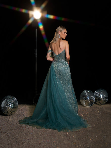 Evening Gown Style CZ013 - Opulent Empire