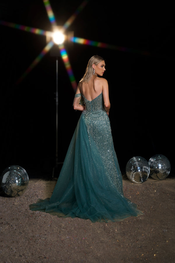 Elara Montclair — Evening Gown Style CZ013, alternate view 2