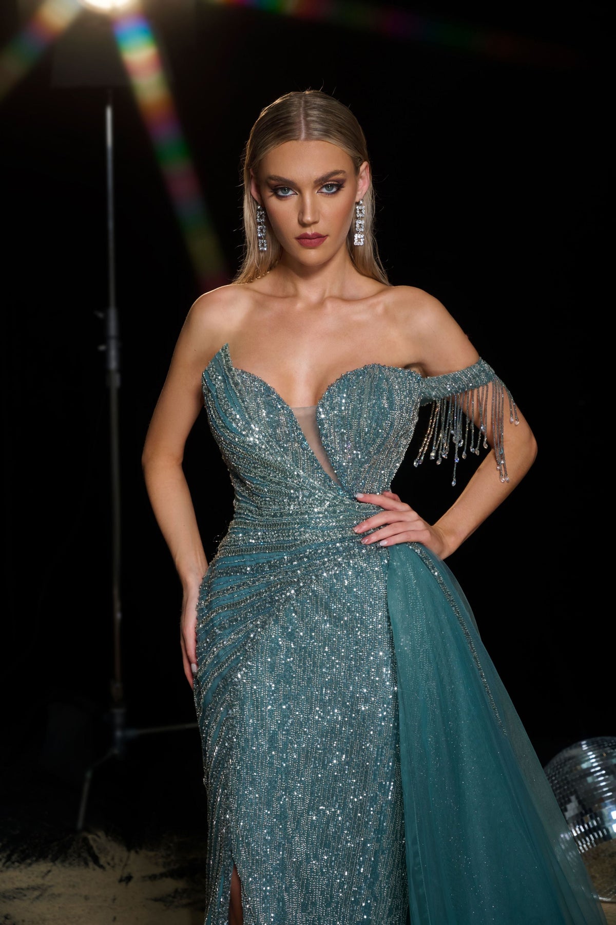 Elara Montclair — Evening Gown Style CZ013, alternate view 5