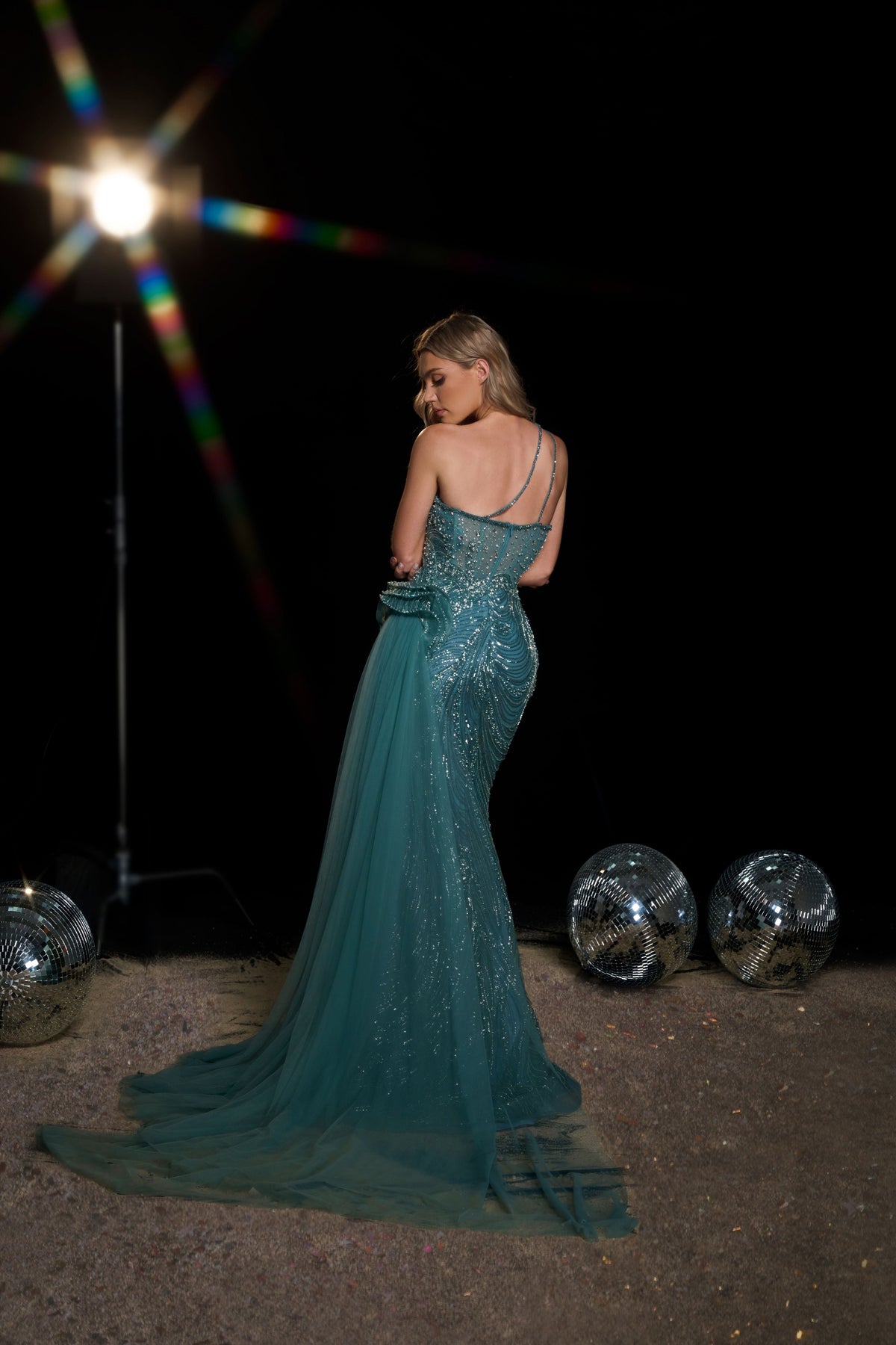 Daphne Montclair — Evening Gown: Style CZ014, alternate view 4