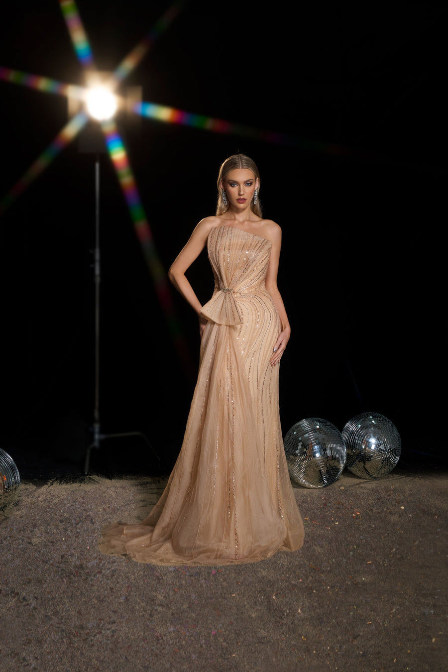 Wilhelmina Laurent — Formal Evening Gown, alternate view 2
