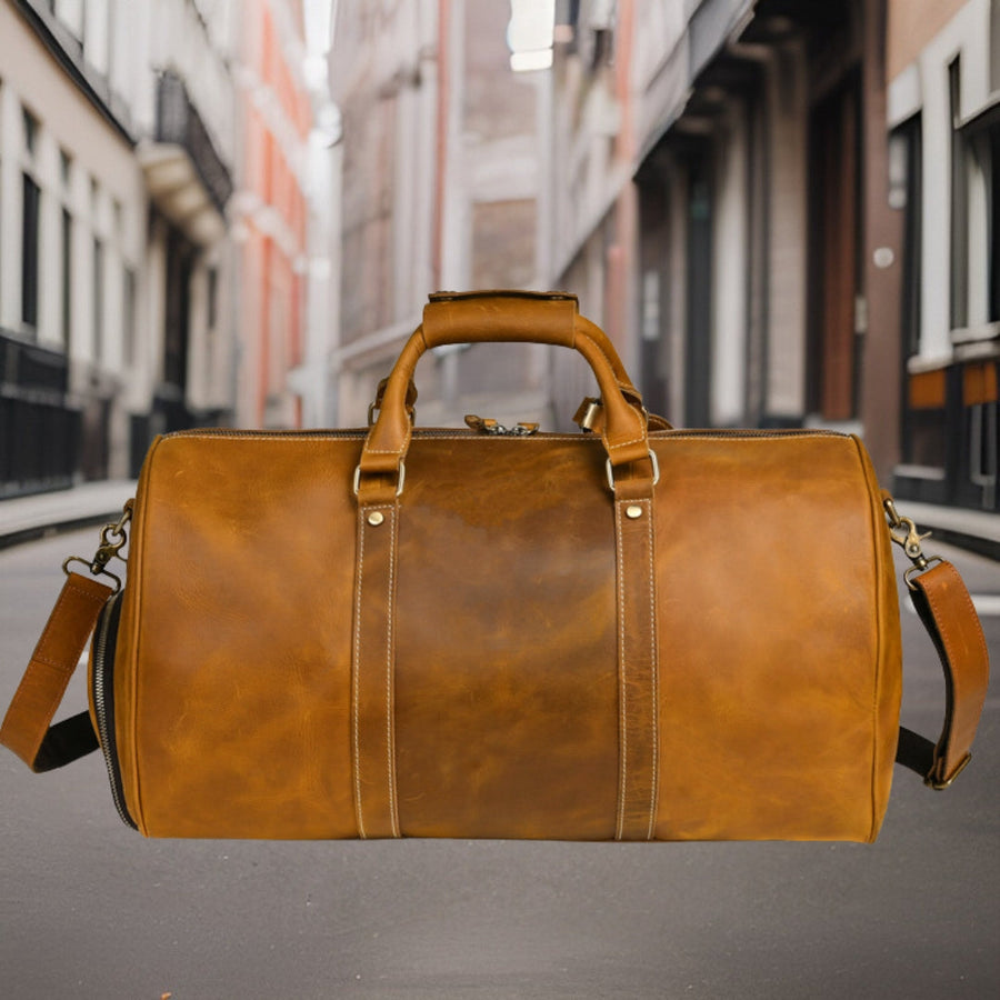 Craig™ — Premium Leather Satchel, alternate view 2