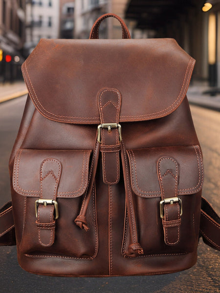 Peter™ | High-Quality Casual Leather Backpack