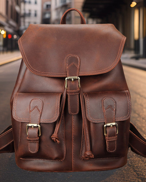 Peter™ | High-Quality Casual Leather Backpack