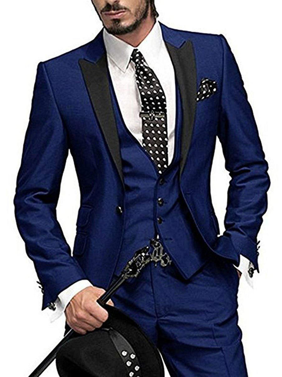 Men's Three-piece Suit Bridegroom Best Man Wedding Suit Men - Opulent Empire