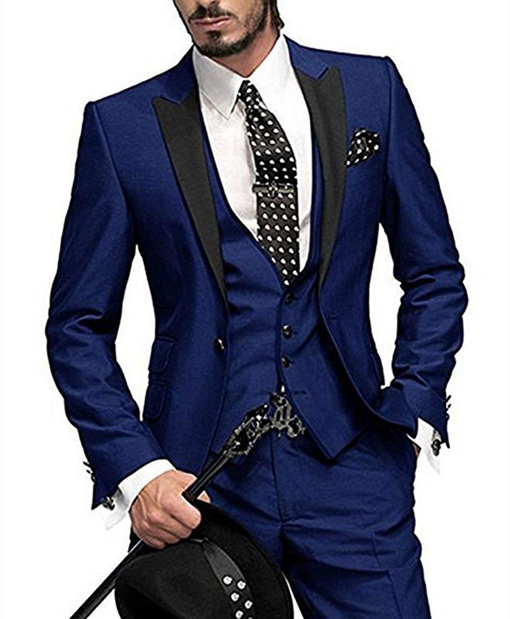 Elspeth — Men's Three-piece Suit Bridegroom Best Man Wedding Suit Men, alternate view 17