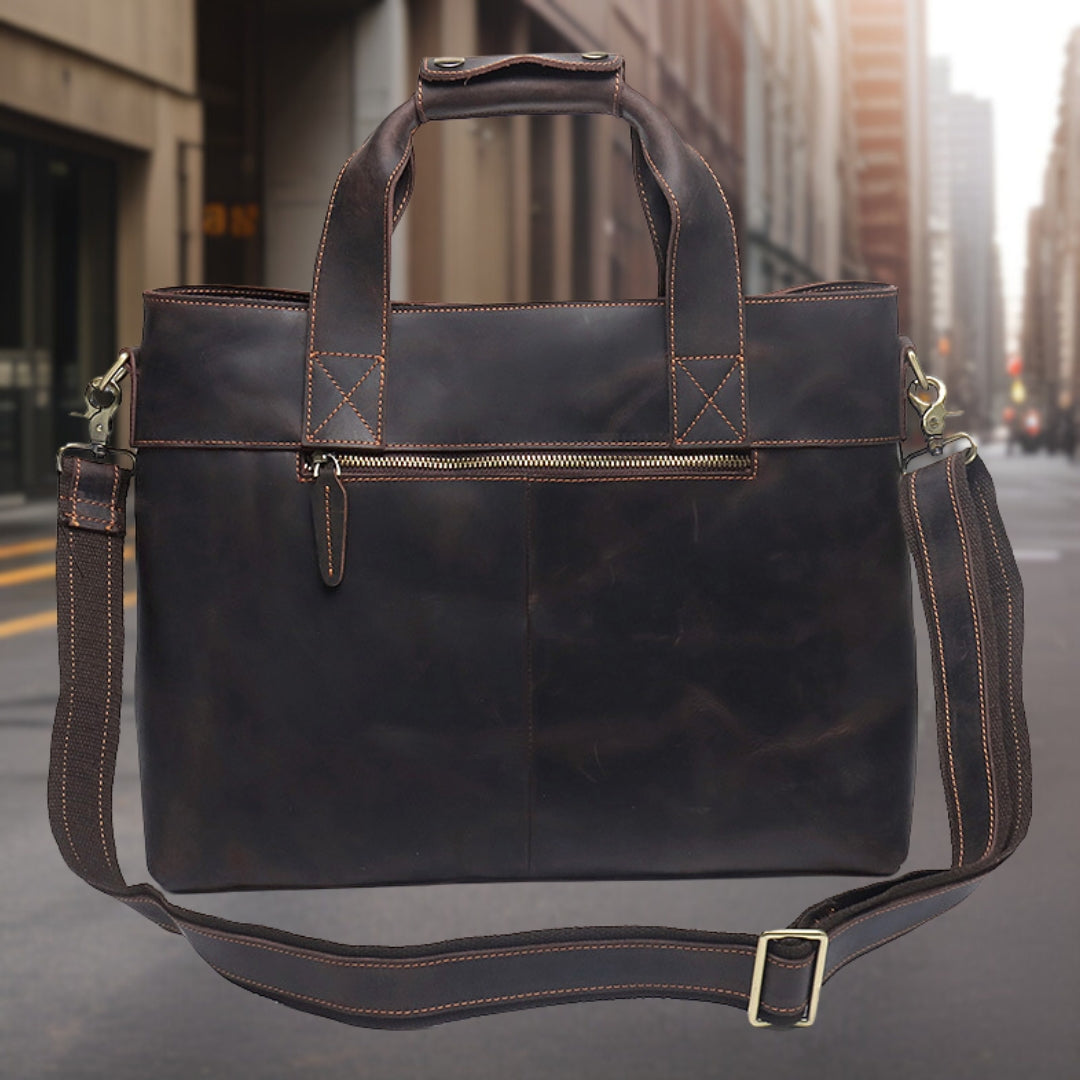 Scott™ — Premium Leather Handbag, alternate view 3