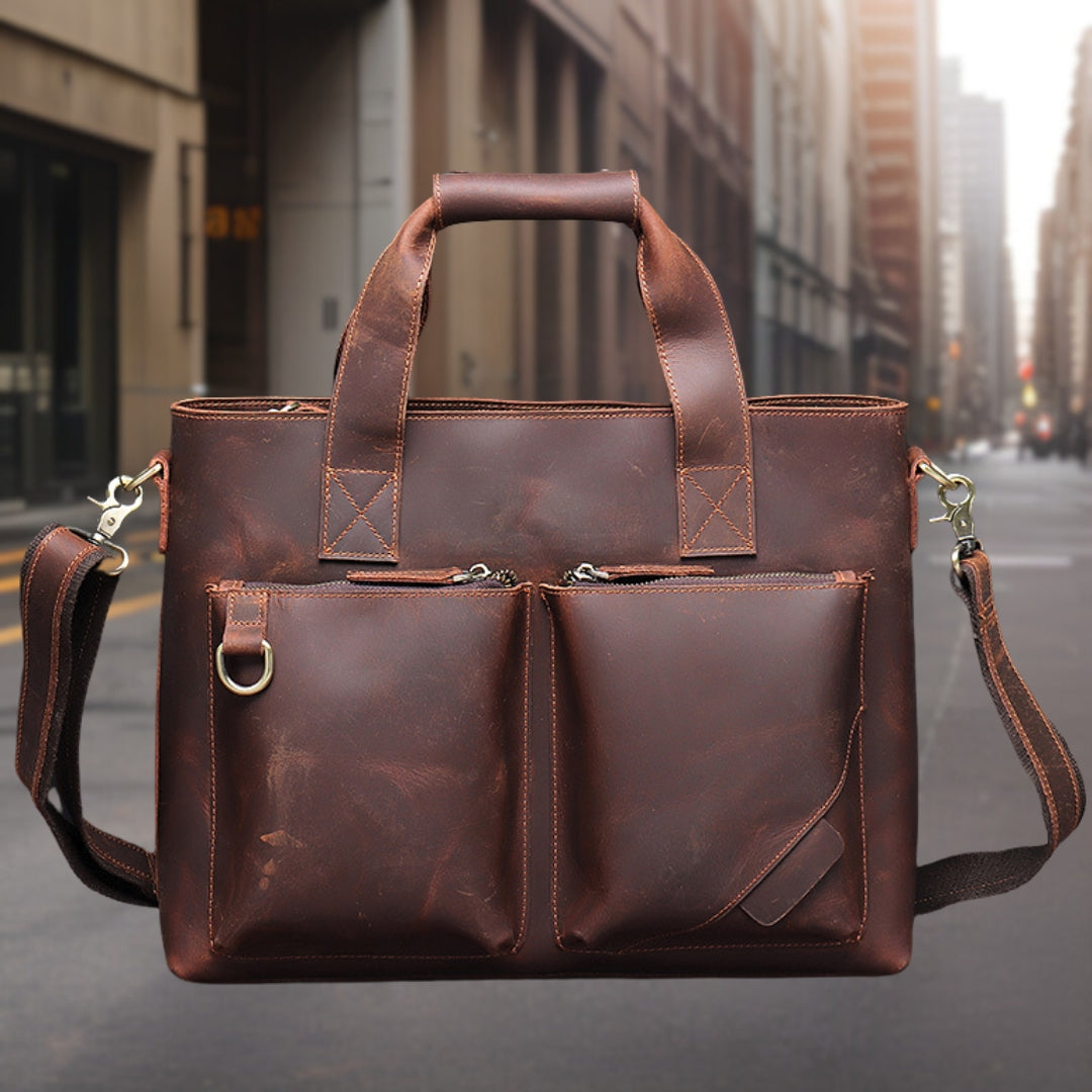 Scott™ — Premium Leather Handbag, alternate view 2