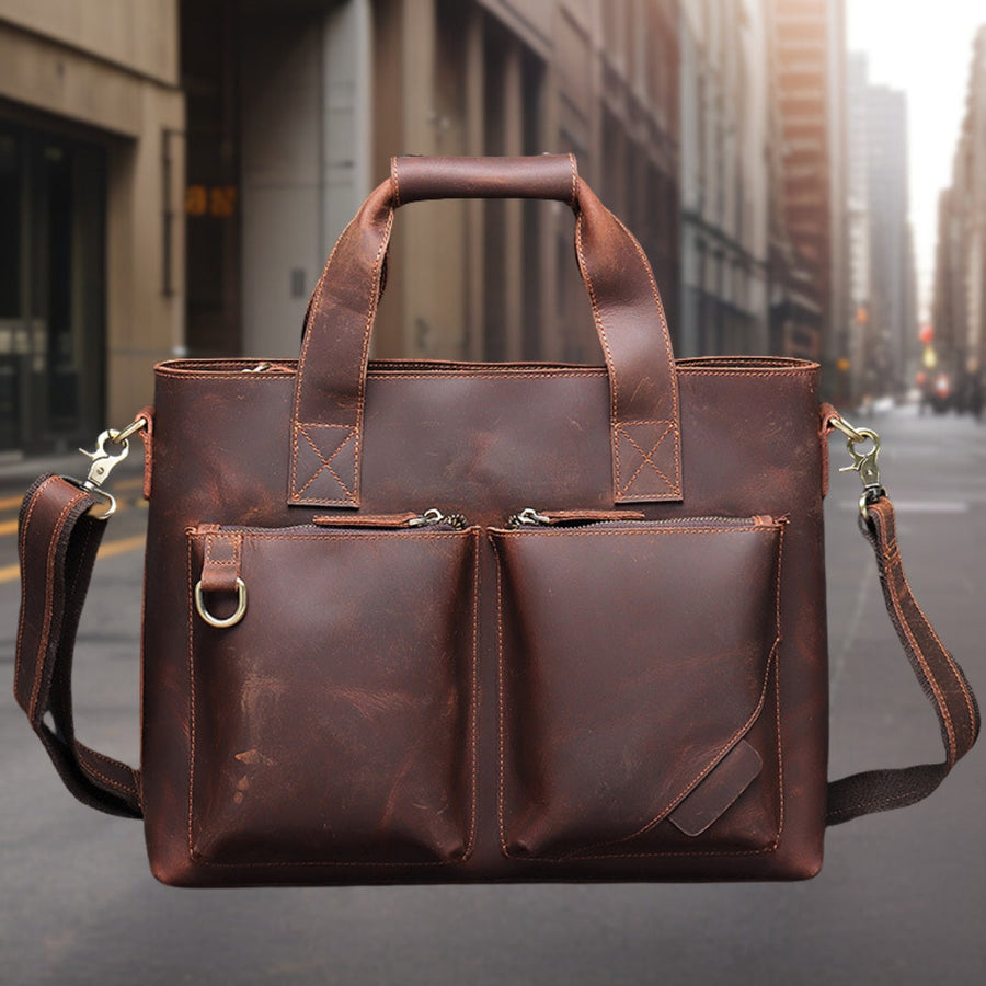 Scott™ — Premium Leather Handbag, alternate view 2