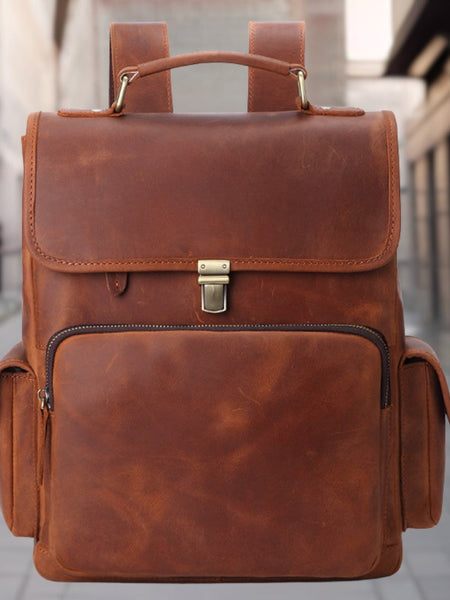 Billy™ | Fashionable Retro Leather Backpack