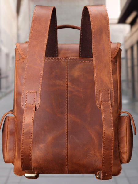 Billy™ | Fashionable Retro Leather Backpack