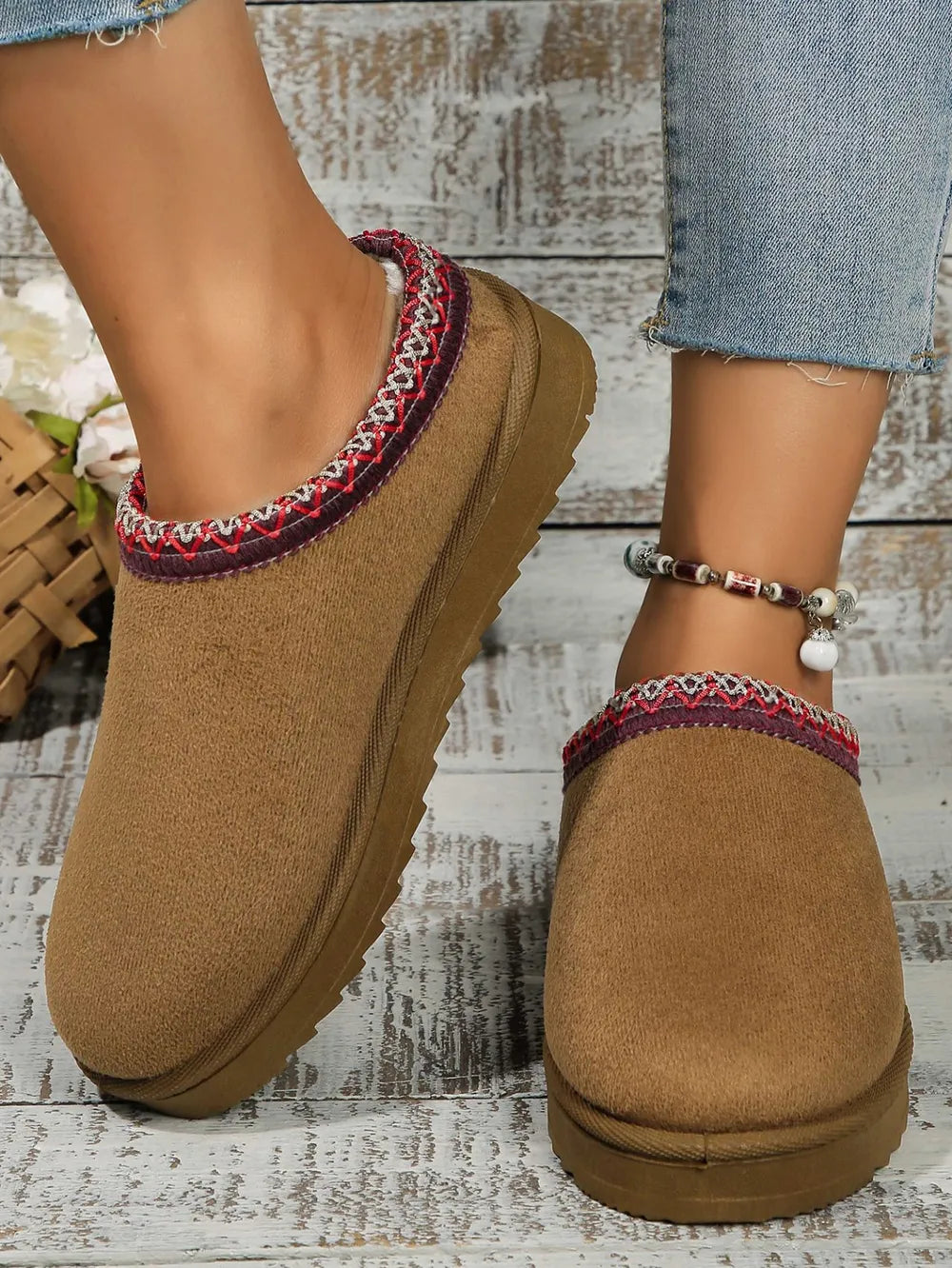 Perrin Allegra — Round Toe Platform Slippers Fashion Footwear, alternate view 6