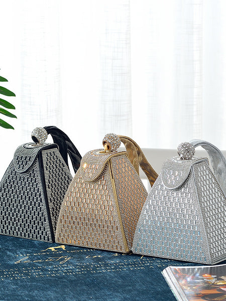 Triangle Diamond Handbag