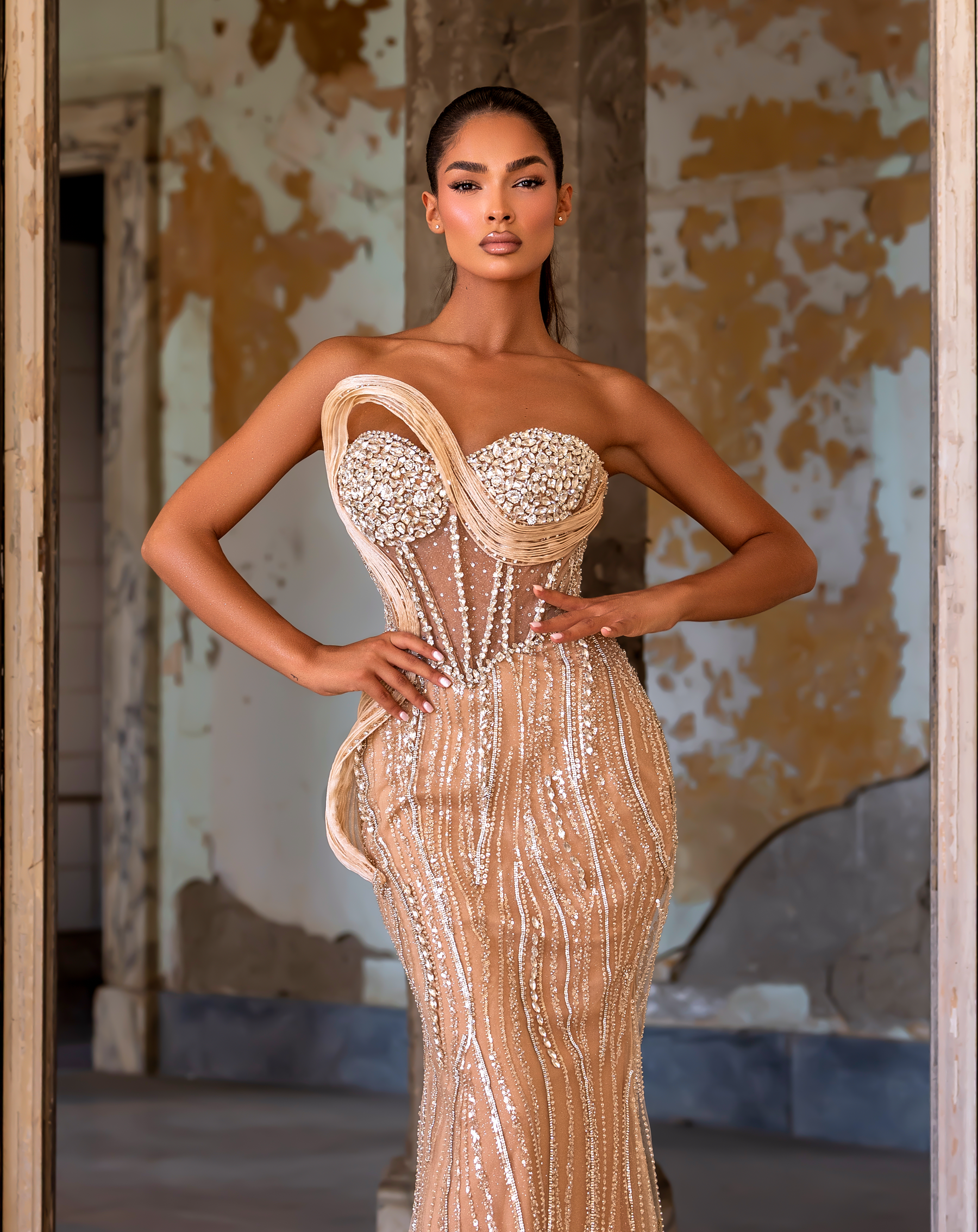 Daphne Moreau — Formal Evening Gown, alternate view 3