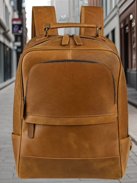 Henry™ | Stylish Business Leather Backpack