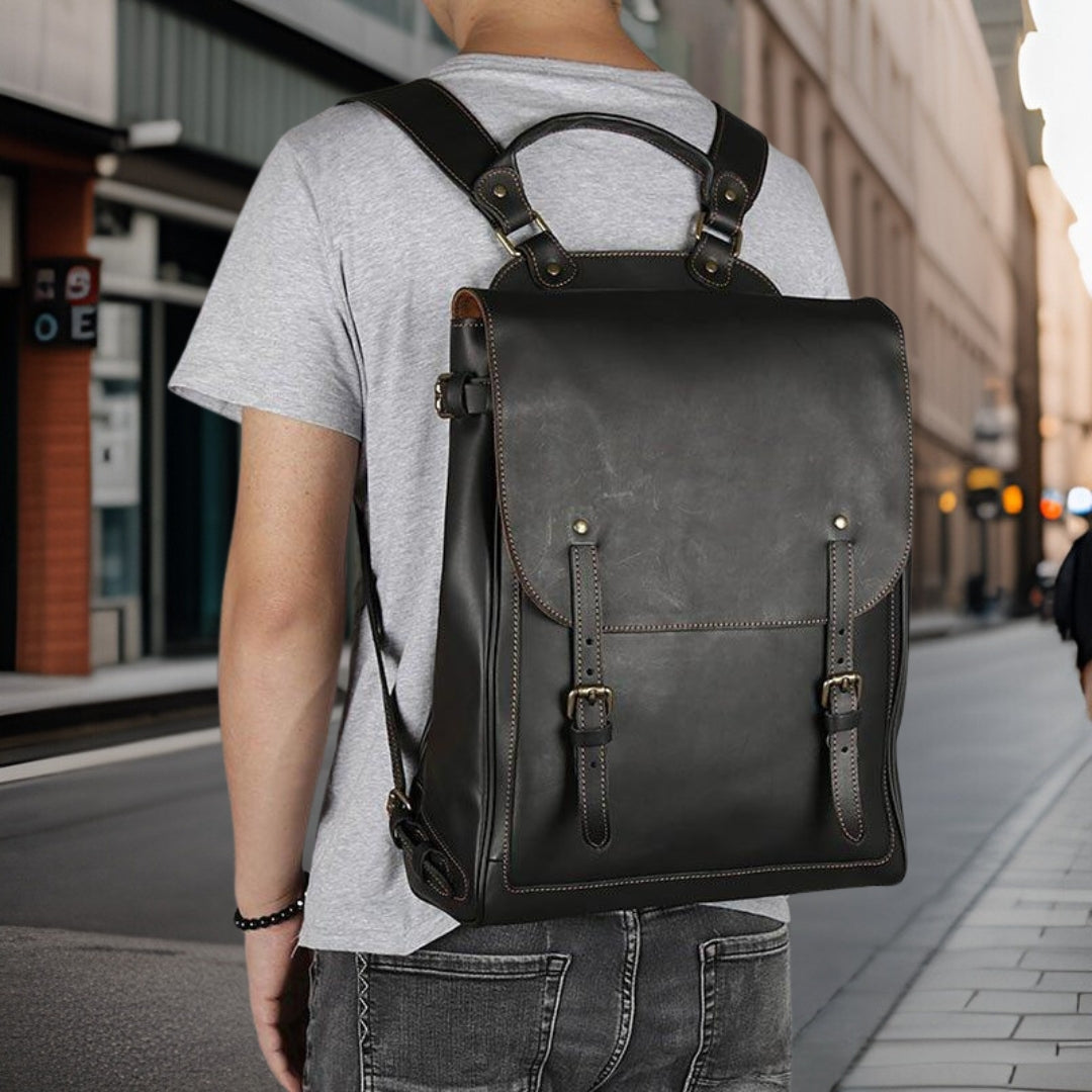 Sean™ — Casual Retro Leather Bag, alternate view 4