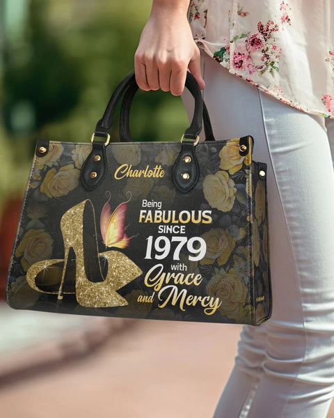 2024 New Design Handbags Being Fabulous with Grace and Mercy Print Custom Crossbody Purses and Luxury Women'S Handbags