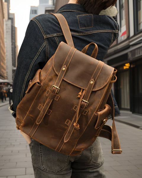 William™ | Premium Leather Travel Bag