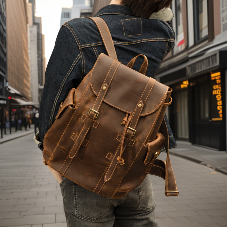 William™ — Premium Leather Travel Bag