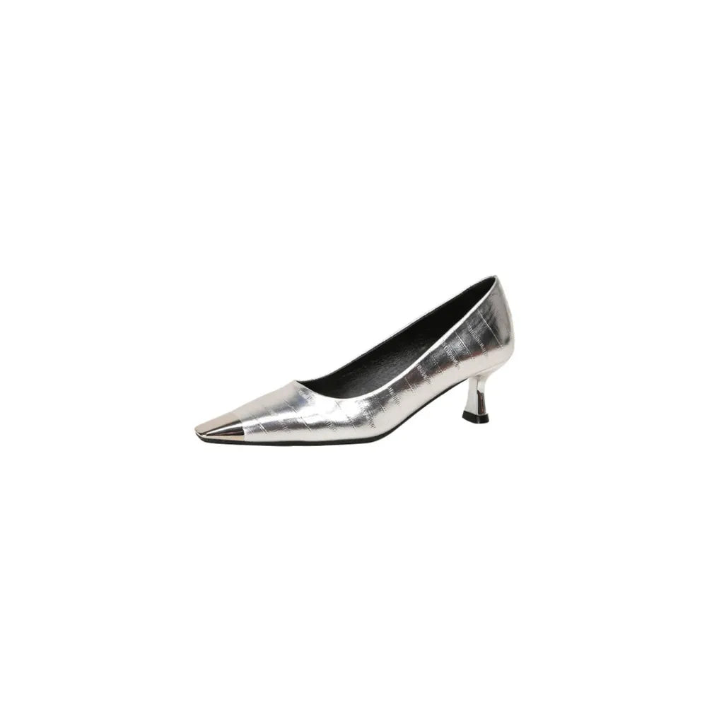 Onyx Allegra — Point Toe Flare Heel Pumps, alternate view 8