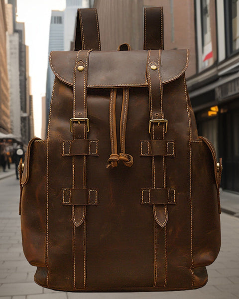 William™ | Premium Leather Travel Bag