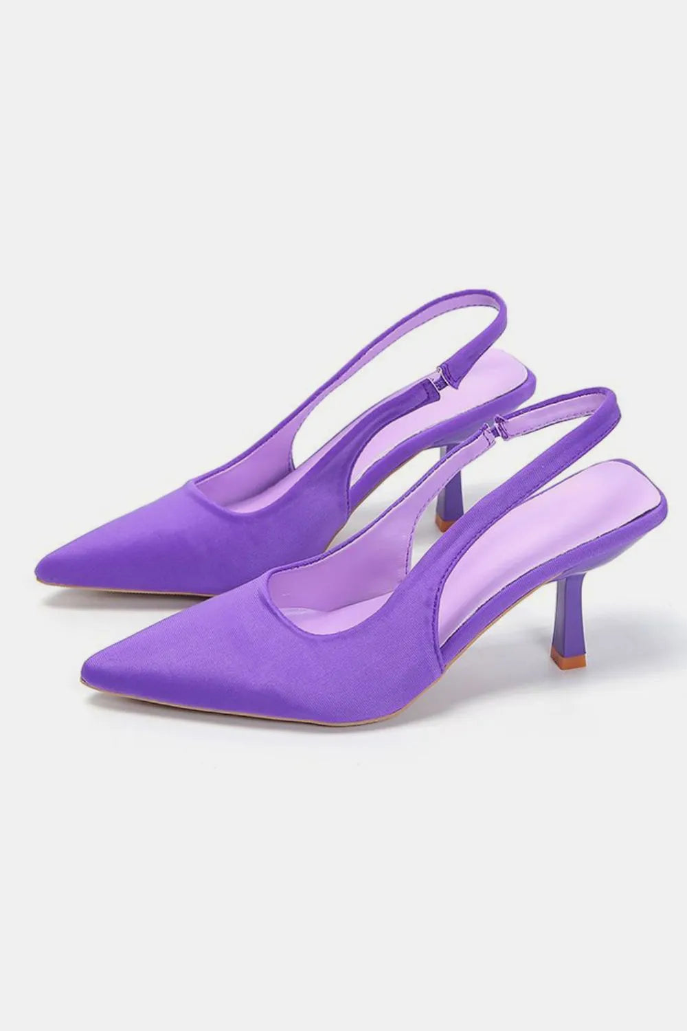 Marlowe Venturi — PU Leather Point Toe Pumps Fashion Footwear, alternate view 5