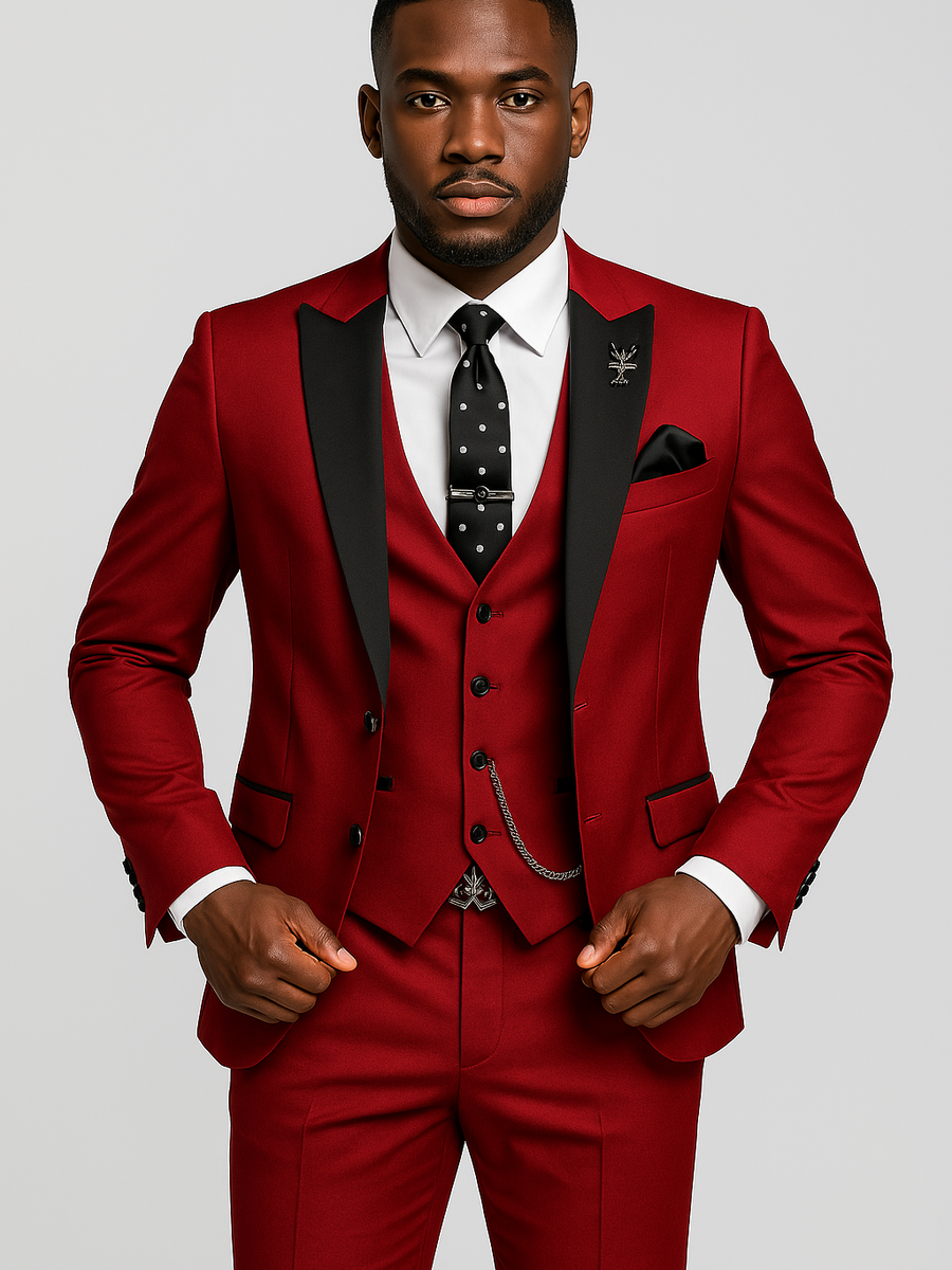 Men's Three-piece Suit Bridegroom Best Man Wedding Suit Men