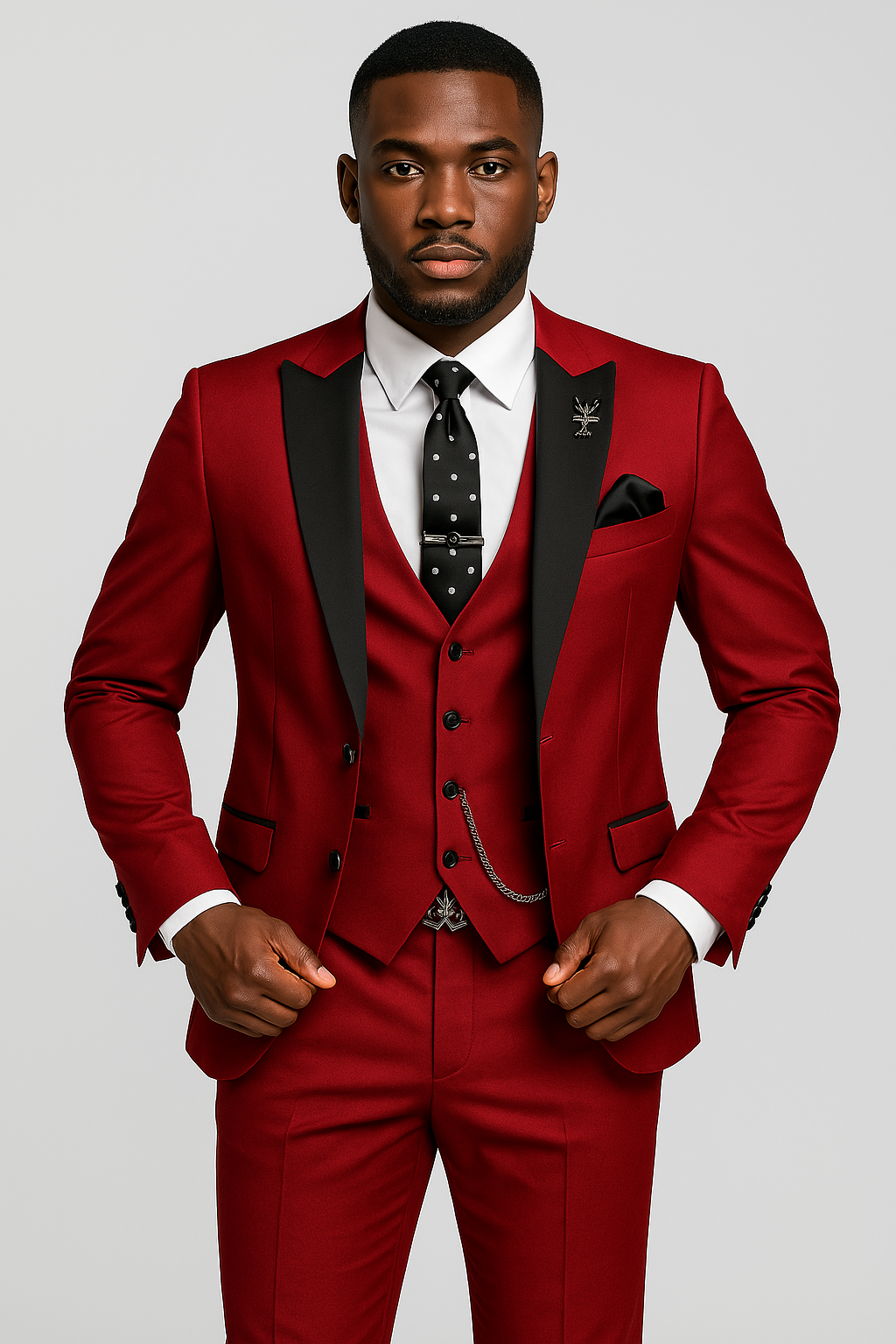 Elspeth — Men's Three-piece Suit Bridegroom Best Man Wedding Suit Men, alternate view 29