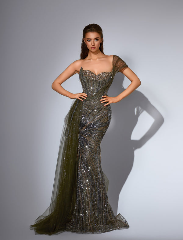 Inez Moreau — Formal Evening Gown, alternate view 2