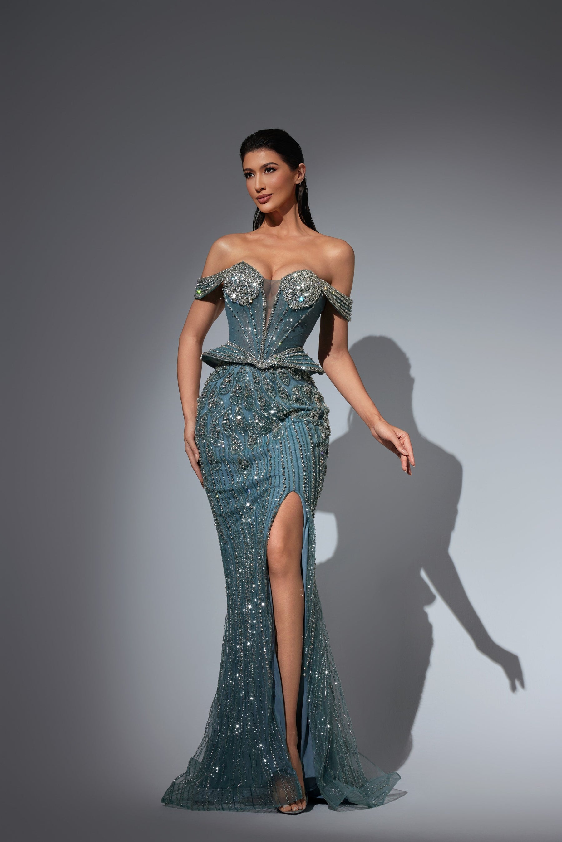 Florence Moreau — Formal Evening Gown, alternate view 3