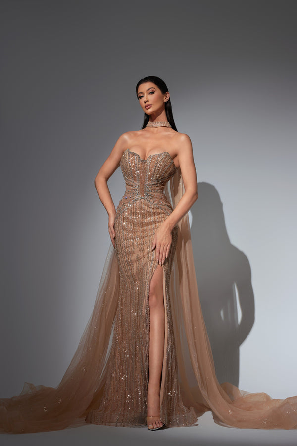 Cecilia Moreau — Formal Evening Gown, alternate view 2