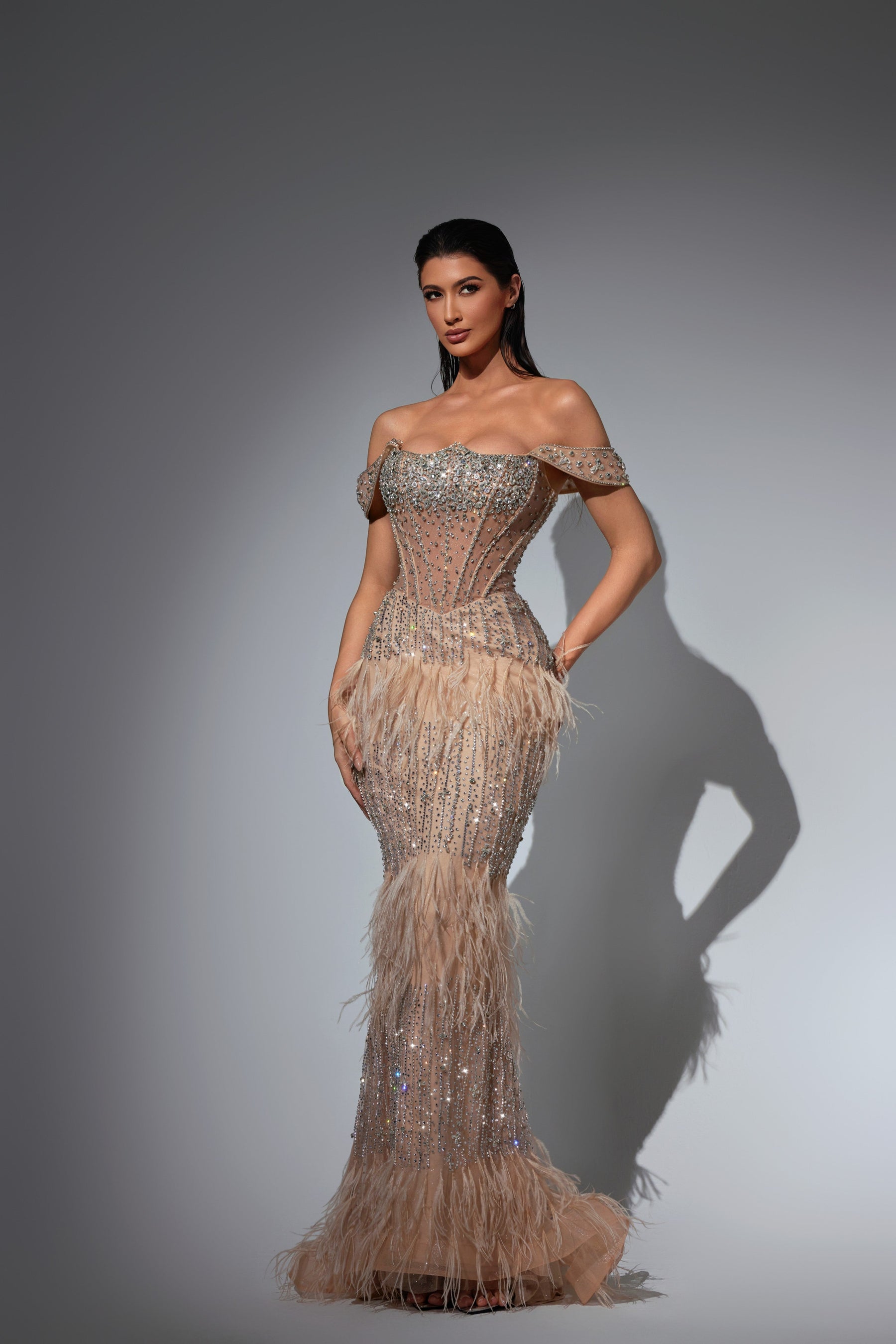 Bianca Moreau — Formal Evening Gown, alternate view 2