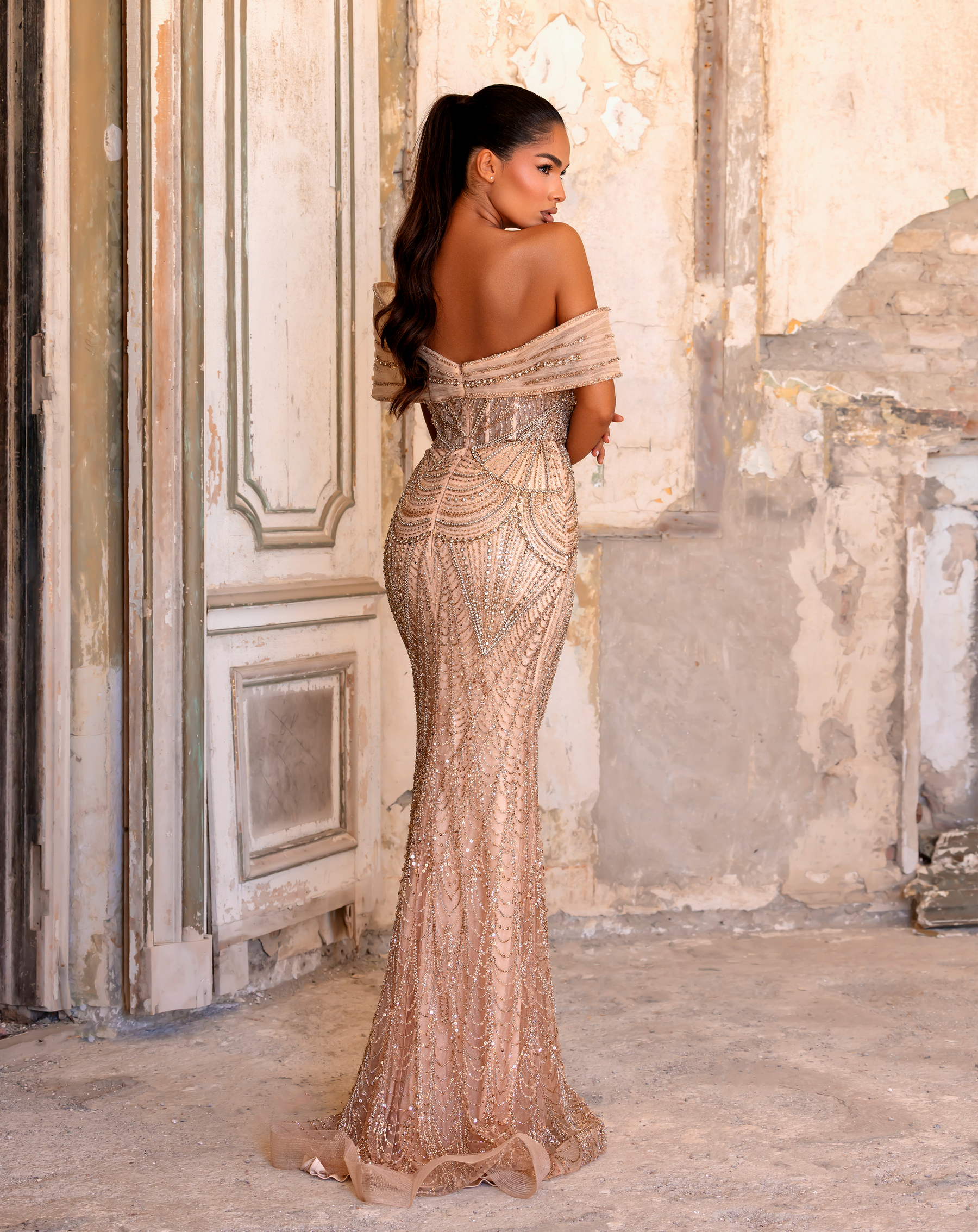 Honorine Moreau — Formal Evening Gown, alternate view 4