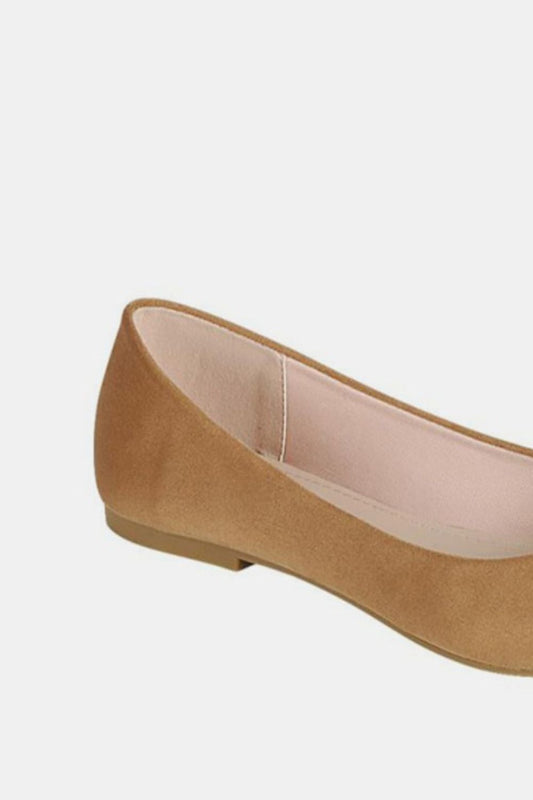 Forever Link Pointy Toe Slip On Flat Loafers - Opulent Empire